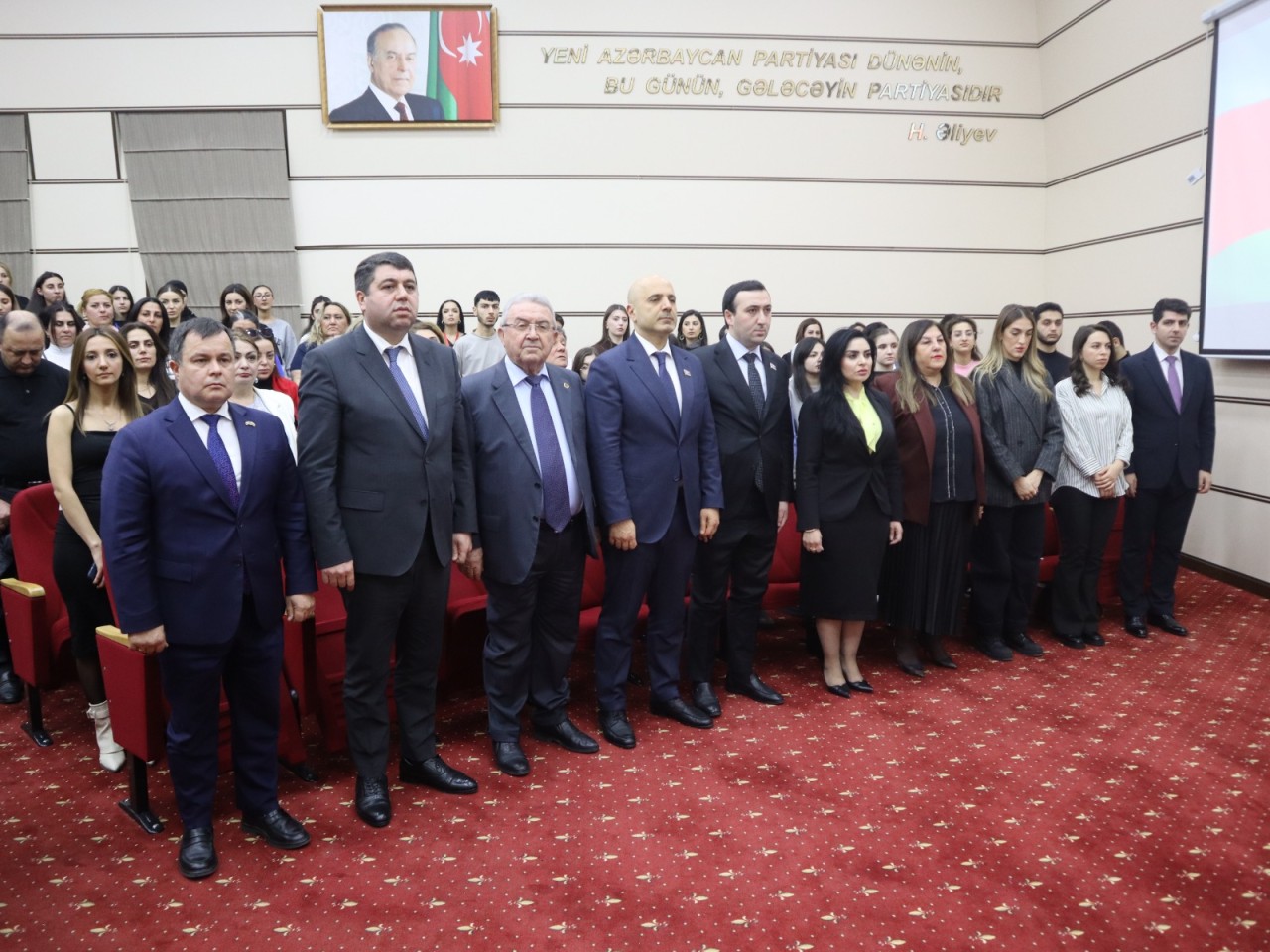 YAP Yasamal rayon təşkilatı tədbir keçirdi - FOTOLAR