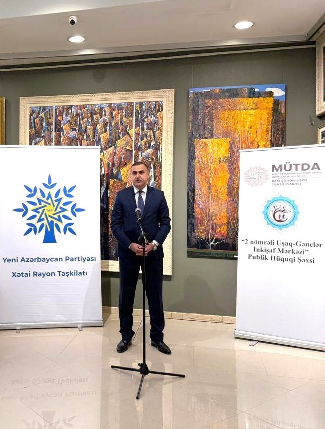 YAP Xətai rayon təşkilatı “Vətənim Azərbaycan!” adlı rəsm müsabiqəsi keçirdi - FOTOLAR