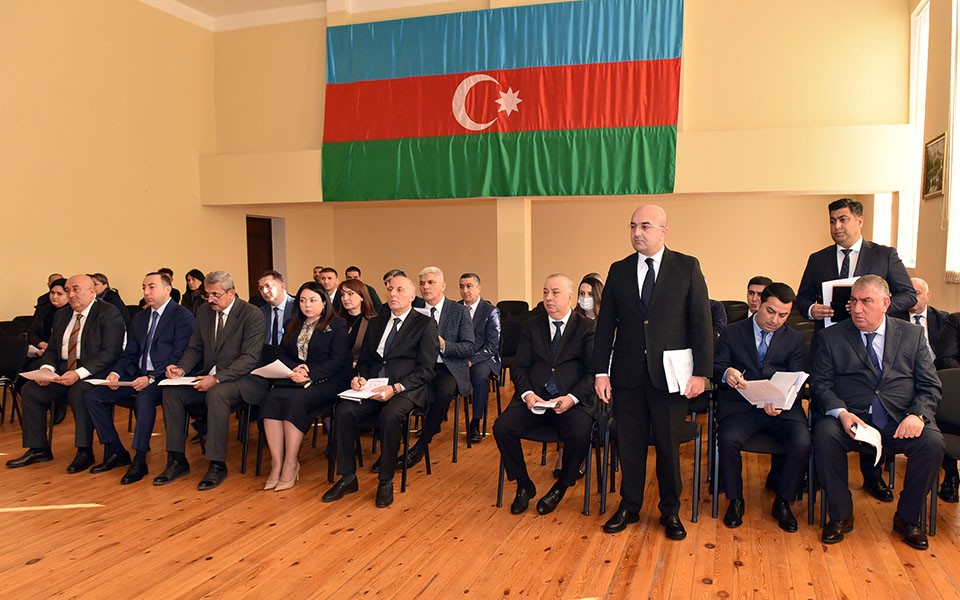 Zakir Fərəcov Coratda sakinlərlə görüşdü - FOTOLAR