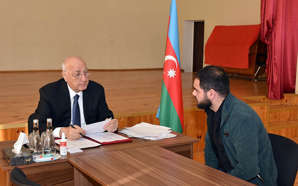 Zakir Fərəcov Coratda sakinlərlə görüşdü - FOTOLAR