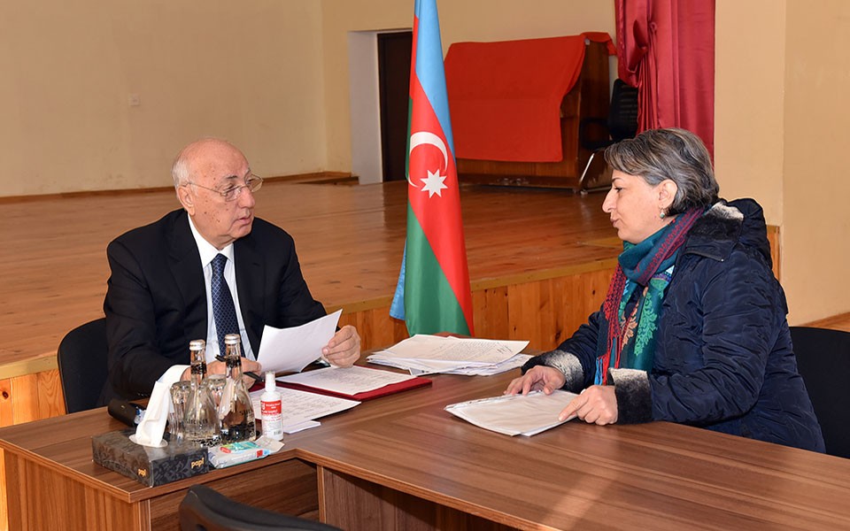 Zakir Fərəcov Coratda sakinlərlə görüşdü - FOTOLAR