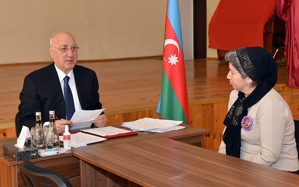 Zakir Fərəcov Coratda sakinlərlə görüşdü - FOTOLAR