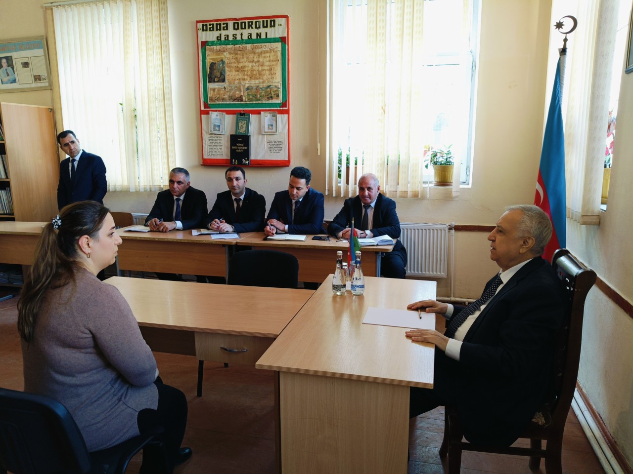 Malik İsaqov sakinlərin problemini dinlədi - FOTO