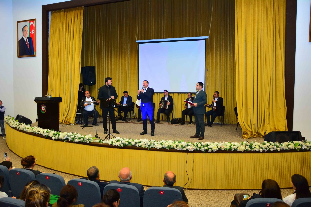 Ağstafada Nüsrət Kəsəmənlinin 80 illik yubileyi qeyd olundu - FOTOLAR