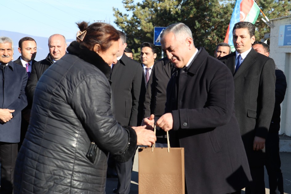 Xankəndinin Kərkicahan qəsəbəsinə ilk köç olub - FOTOLAR