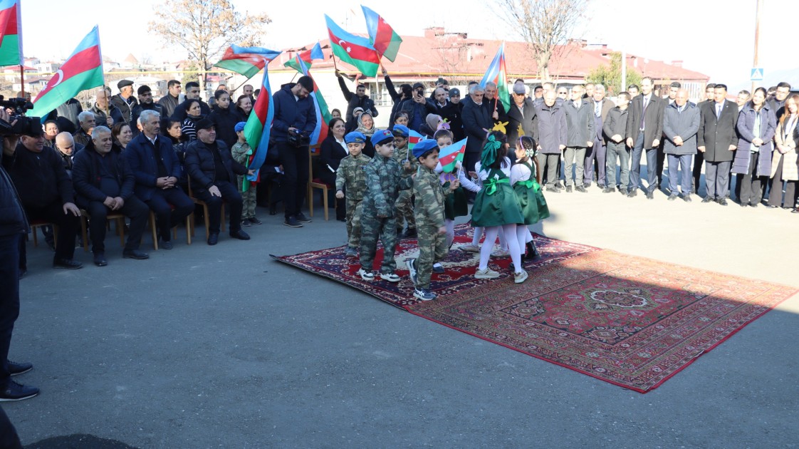 Xankəndinin Kərkicahan qəsəbəsinə ilk köç olub - FOTOLAR