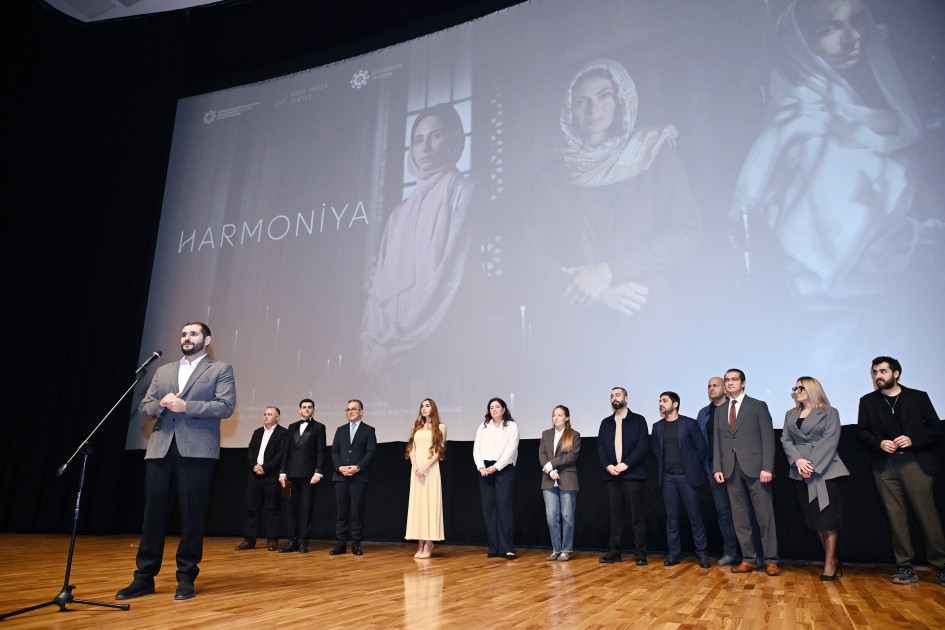 Arzu Əliyeva "Harmoniya"nın təqdimatında - FOTOLAR