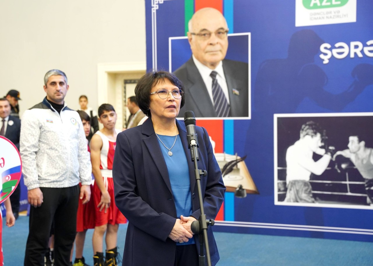 Ağacan Abıyevin şərəfinə boks turnirinin açılışı olub - FOTOLAR