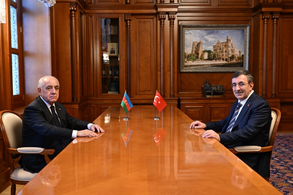 Əli Əsədov və Cevdet Yılmazın görüşü oldu - FOTOLAR