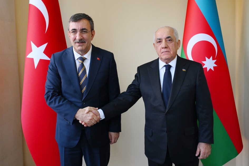 Əli Əsədov və Cevdet Yılmazın görüşü oldu - FOTOLAR