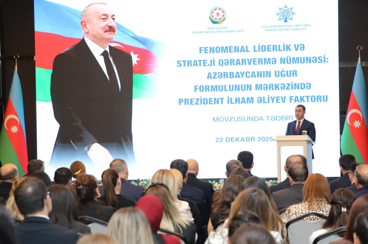 YAP Nizami rayon təşkilatı tədbir keçirdi - FOTOLAR