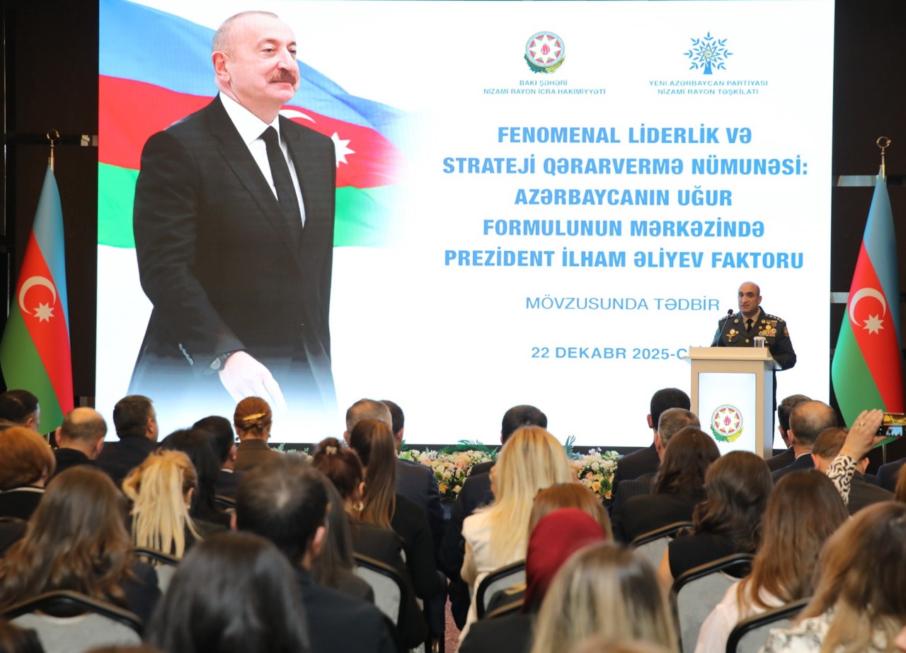 YAP Nizami rayon təşkilatı tədbir keçirdi - FOTOLAR