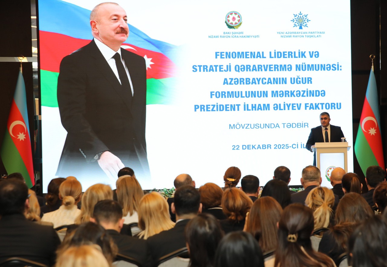 YAP Nizami rayon təşkilatı tədbir keçirdi - FOTOLAR