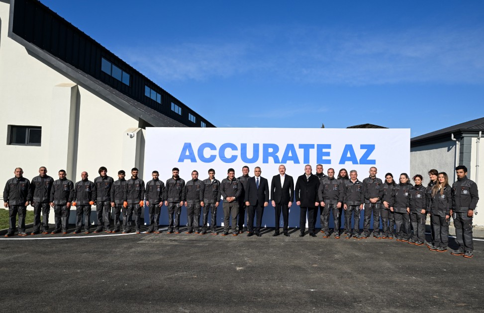 Prezident Ballıcada mebel zavodunun açılışını etdi - FOTOLAR