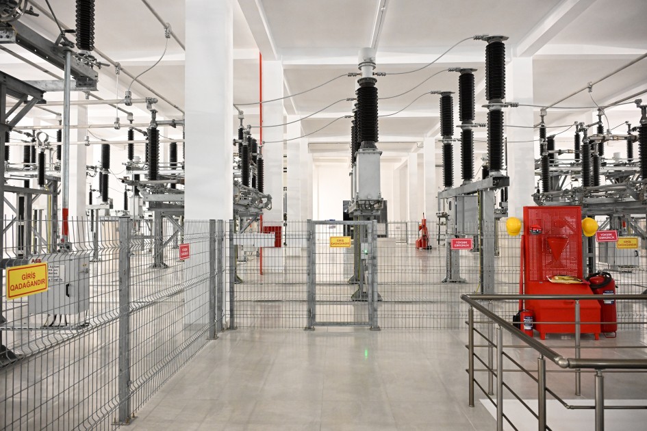 “Xankəndi-1” elektrik yarımstansiyası istismara verildi - FOTOLAR