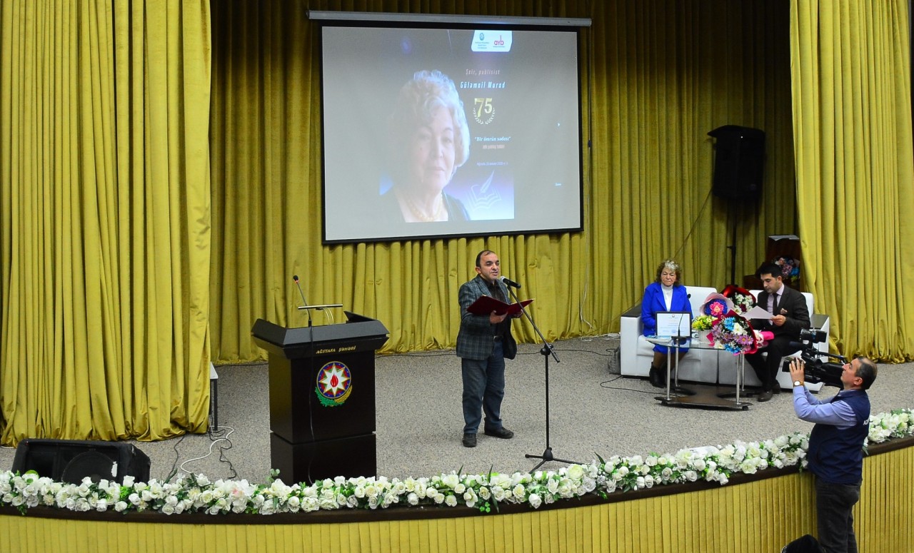 Ağstafada Güləmail Muradın 75 illik yubileyi qeyd olunub - FOTOLAR