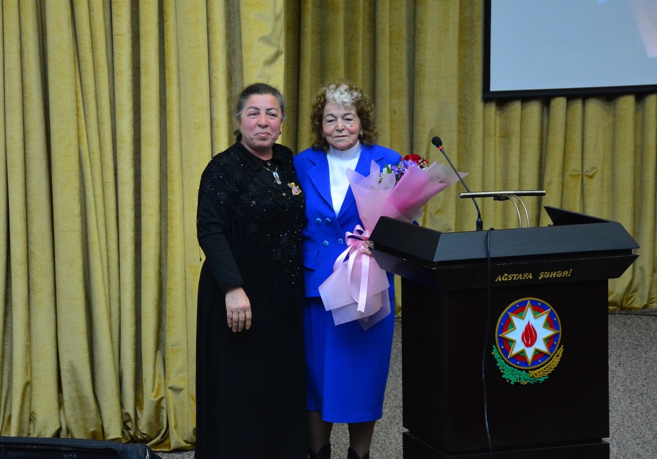 Ağstafada Güləmail Muradın 75 illik yubileyi qeyd olunub - FOTOLAR