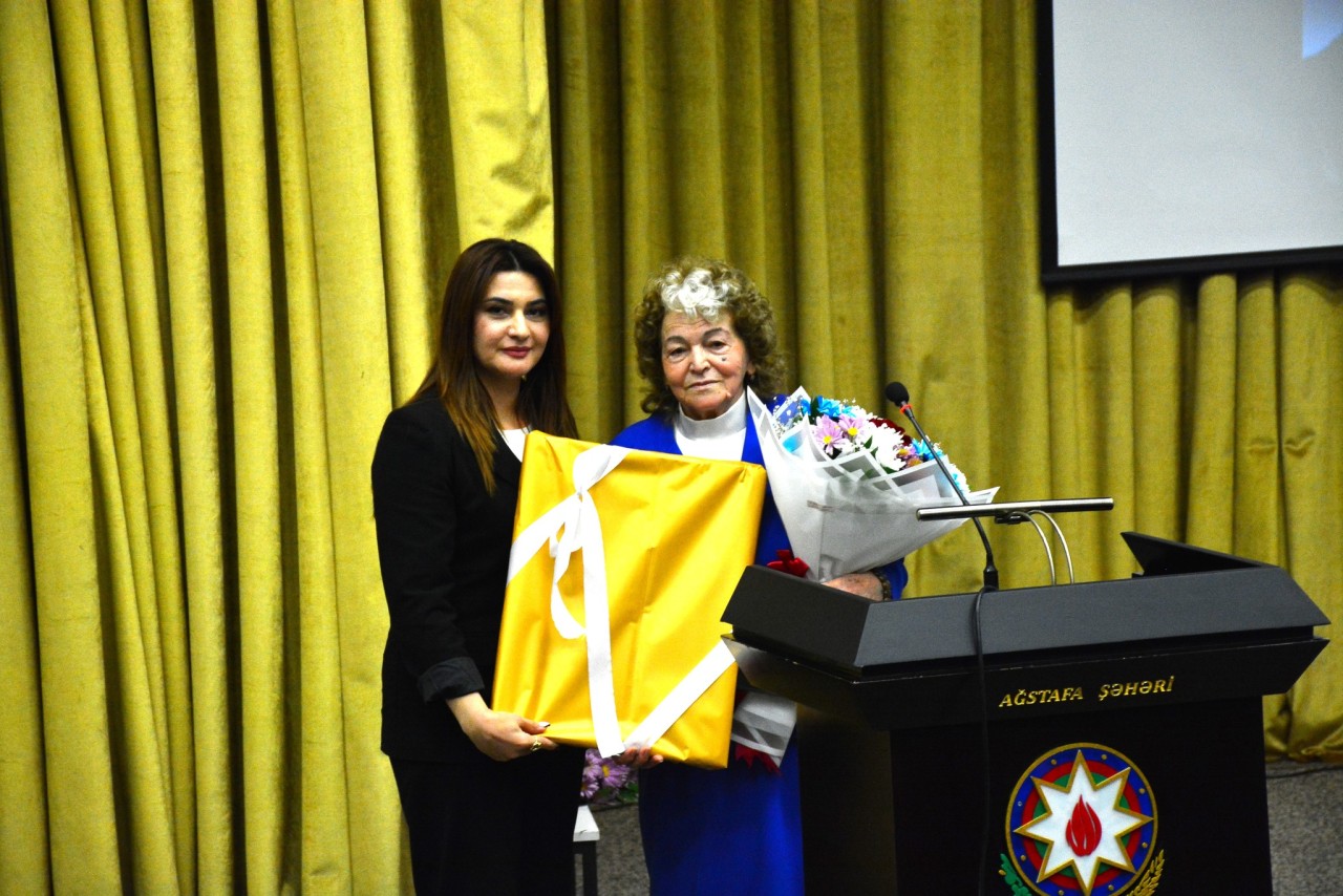 Ağstafada Güləmail Muradın 75 illik yubileyi qeyd olunub - FOTOLAR