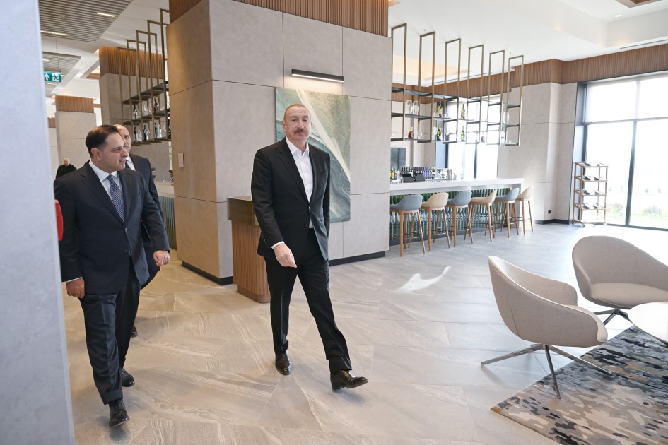 Ağdamda yeni hotel istifadəyə verildi - FOTOLAR