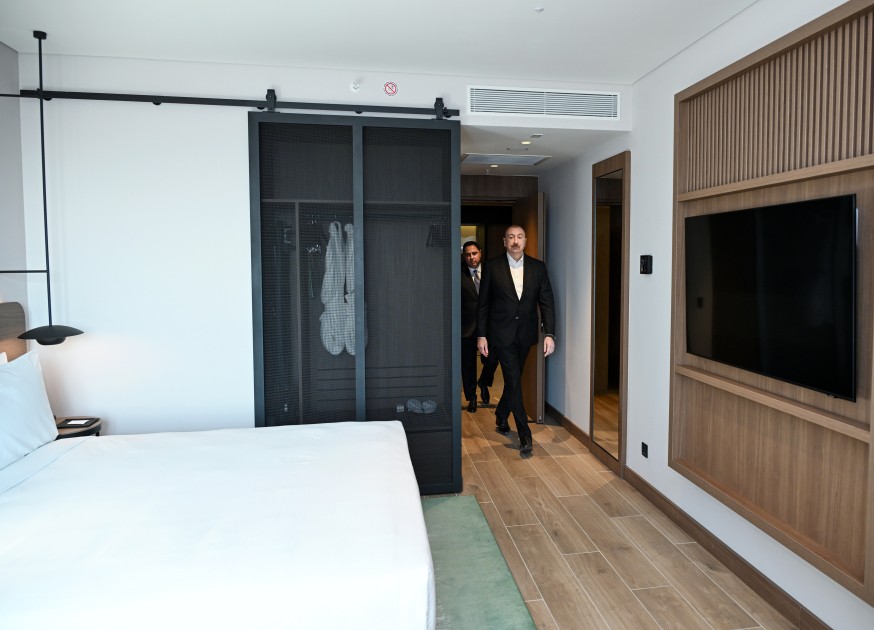 Ağdamda yeni hotel istifadəyə verildi - FOTOLAR