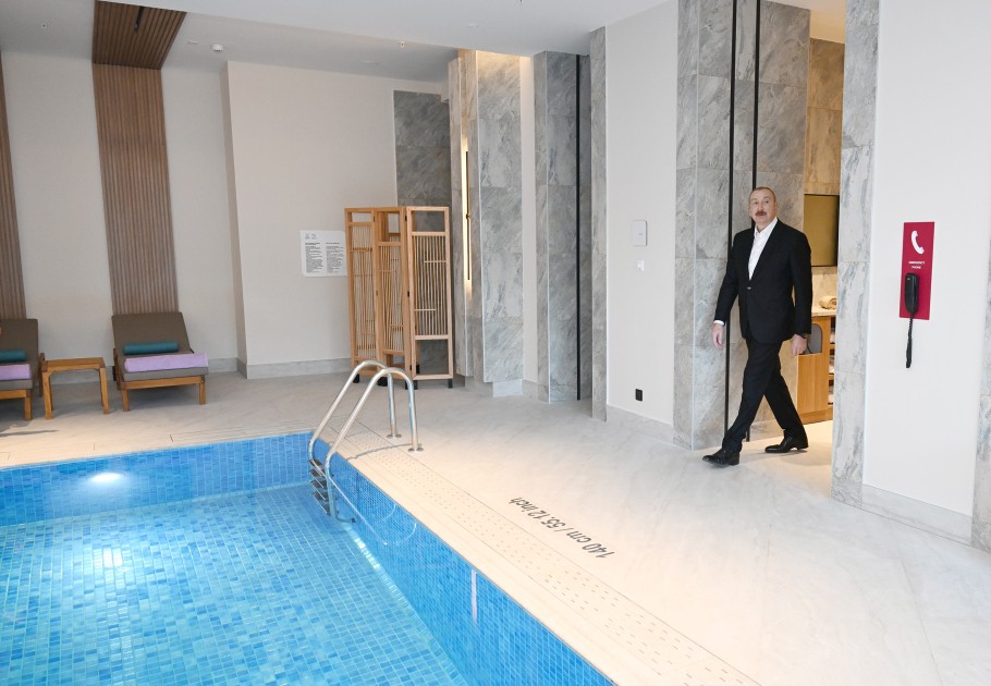 Ağdamda yeni hotel istifadəyə verildi - FOTOLAR