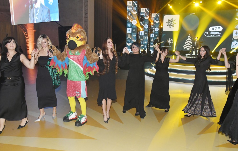 Leyla və Arzu Əliyeva idmançıların mükafatlandırma tədbirində - FOTOLAR