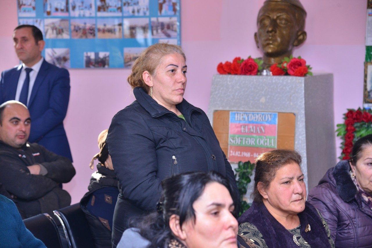 Süleyman Mikayılov qəsəbə sakinlərinin problemlərini dinlədi - FOTOLAR