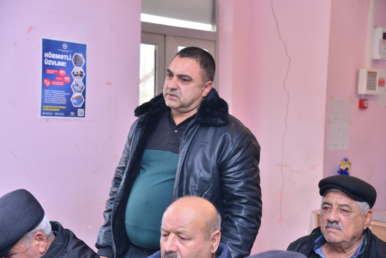 Süleyman Mikayılov qəsəbə sakinlərinin problemlərini dinlədi - FOTOLAR
