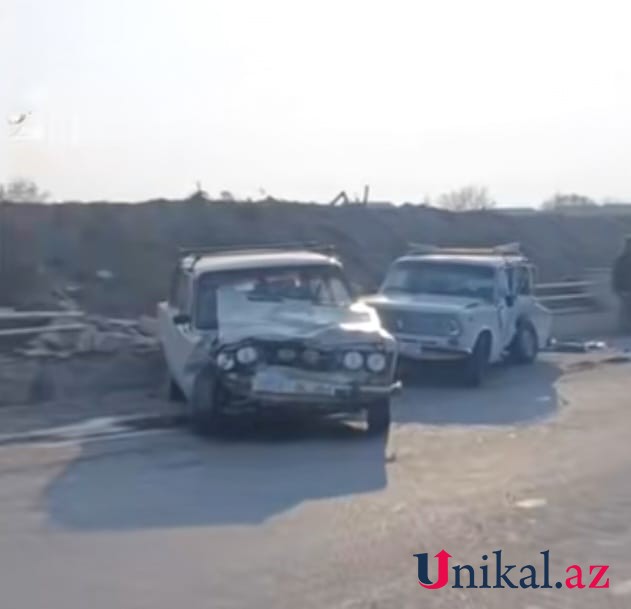 Ucarda qəza - 4 nəfər yaralandı