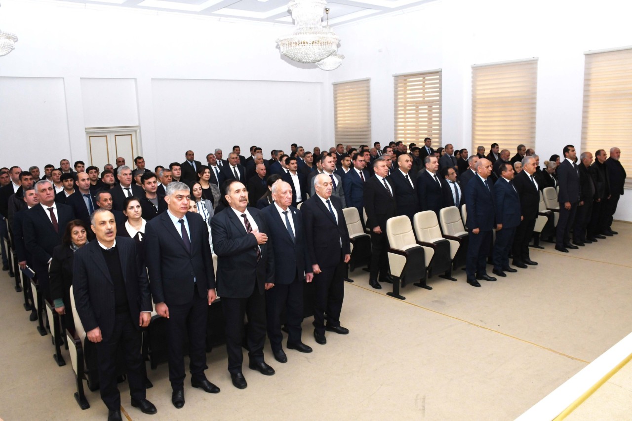 Ağdamda “Xilaskarlıq missiyasının davamçısı” mövzusunda tədbir keçirilib - FOTOLAR