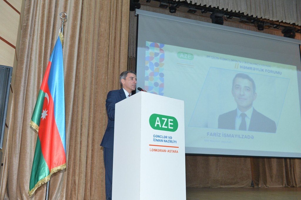 Lənkəranda “Region gənclərinin və idmançılarının II həmrəylik forumu” keçirilib - FOTOLAR