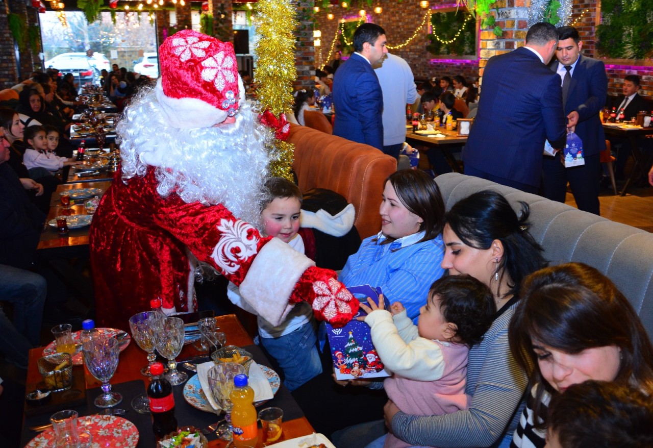 Ağstafada şəhid övladları üçün Yeni il şənlikləri təşkil olunub - FOTOLAR