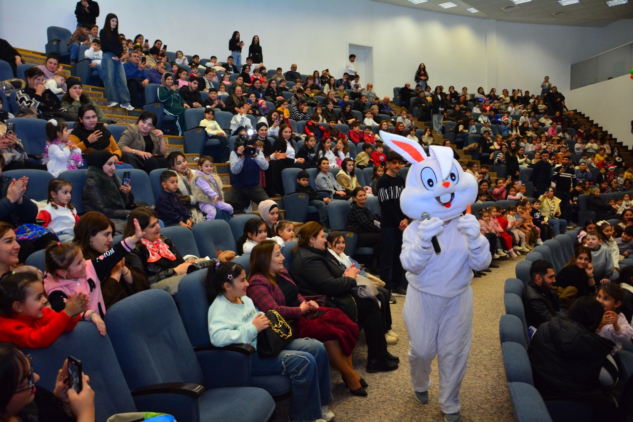 Ağstafada şəhid övladları üçün Yeni il şənlikləri təşkil olunub - FOTOLAR