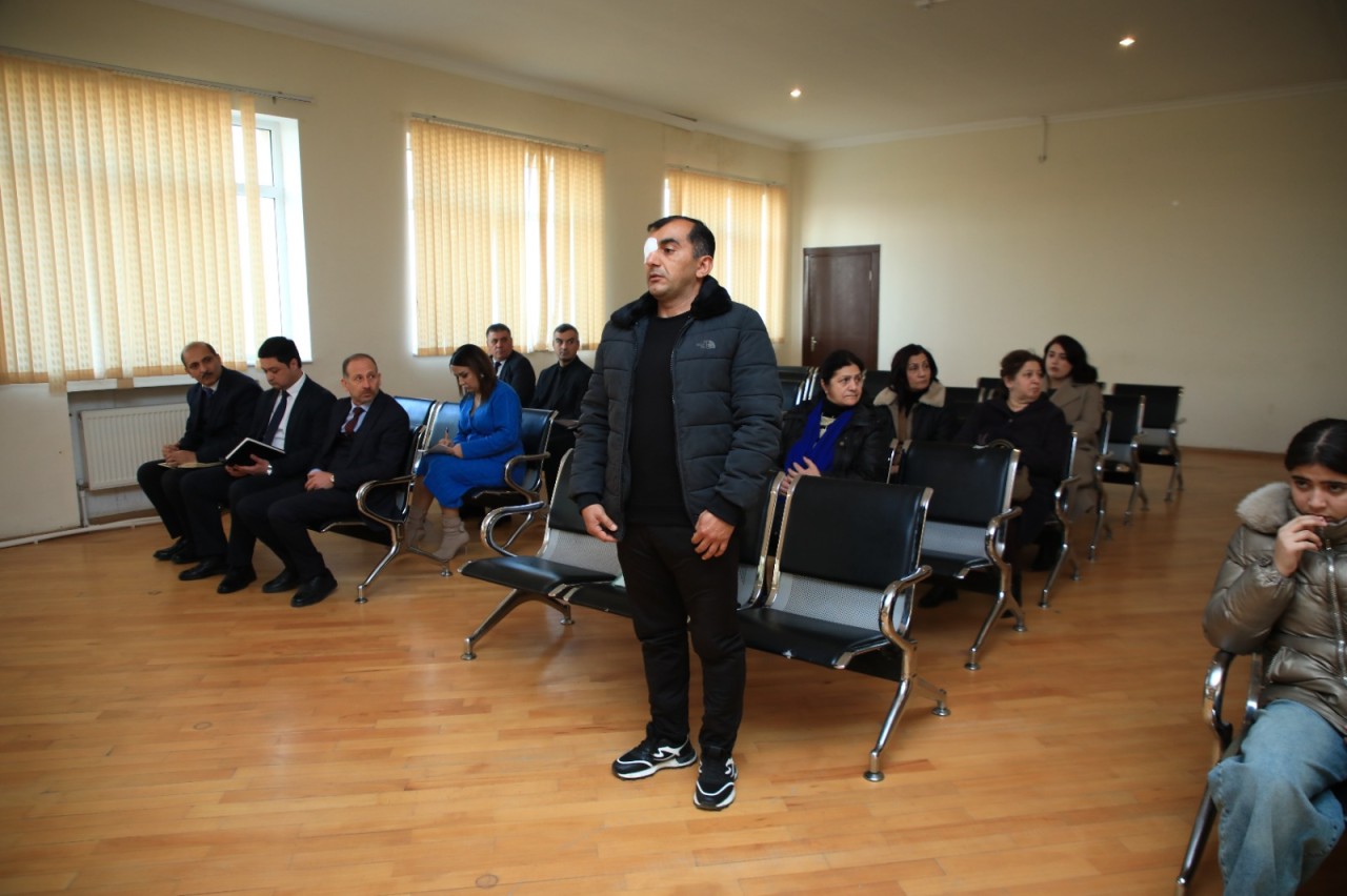 Niyazi Bayramov növbəti dəfə vətəndaşlarla görüşdü - FOTOLAR