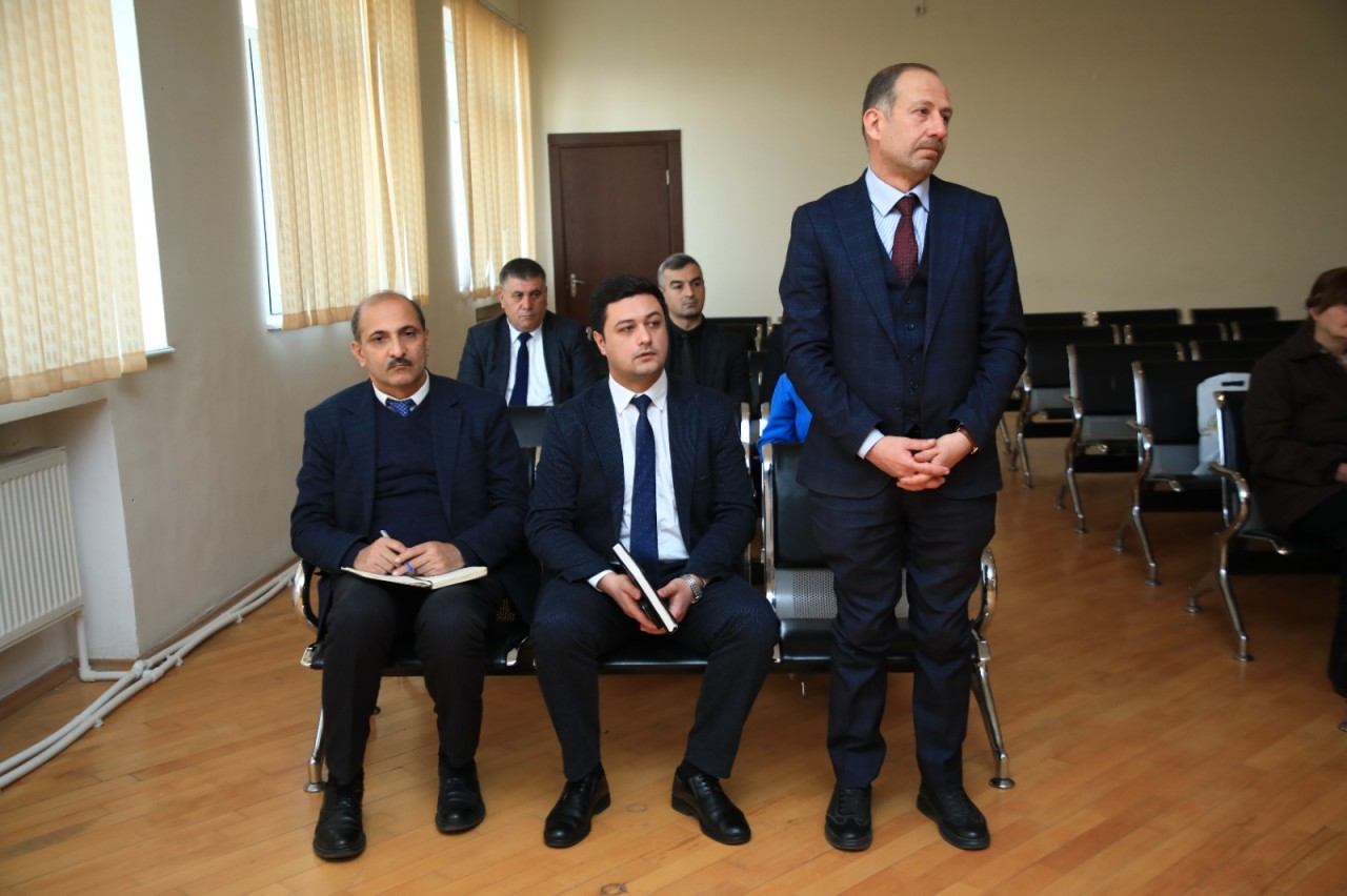 Niyazi Bayramov növbəti dəfə vətəndaşlarla görüşdü - FOTOLAR