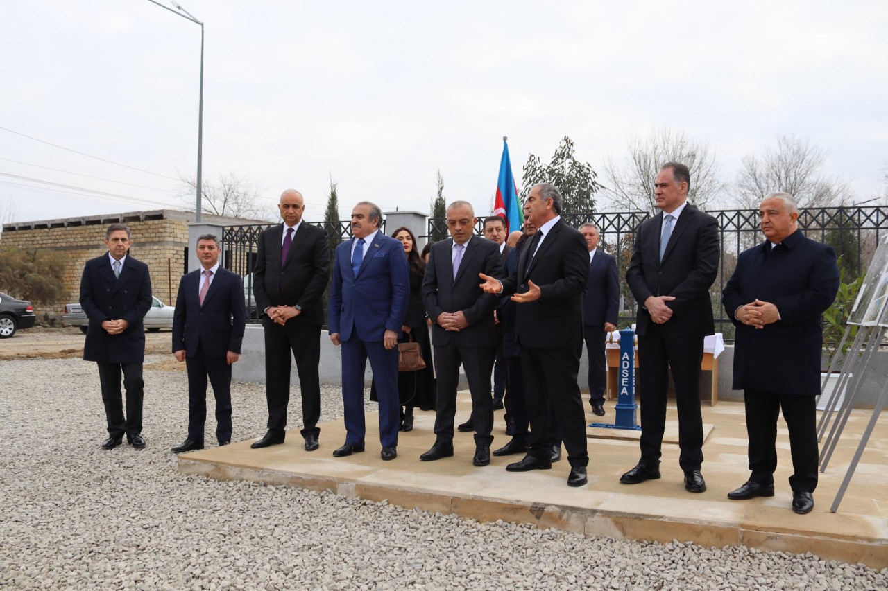ADSEA daha bir qəsəbəni içməli su ilə təmin etdi - FOTOLAR