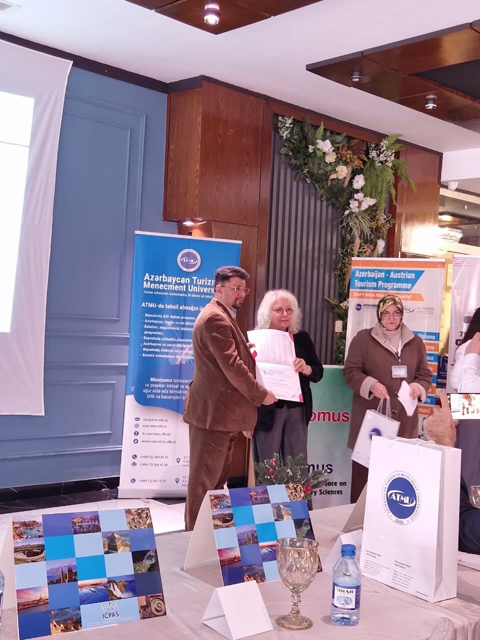 ATMU-nun tərəfdaşlığı ilə 11-ci ICOMUS beynəlxalq konfransı keçirilib - FOTOLAR