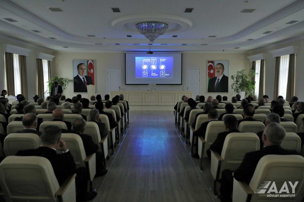 AAYDA sədri iclas keçirdi - Qarşıda duran vəzifələr müzakirə edildi (FOTO)