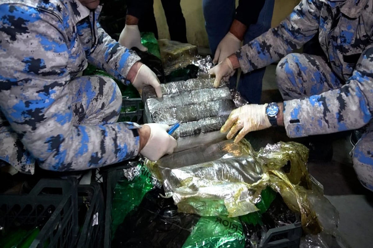 Astara Gömrük İdarəsində külli miqdarda narkotik vasitə aşkarlandı - FOTO