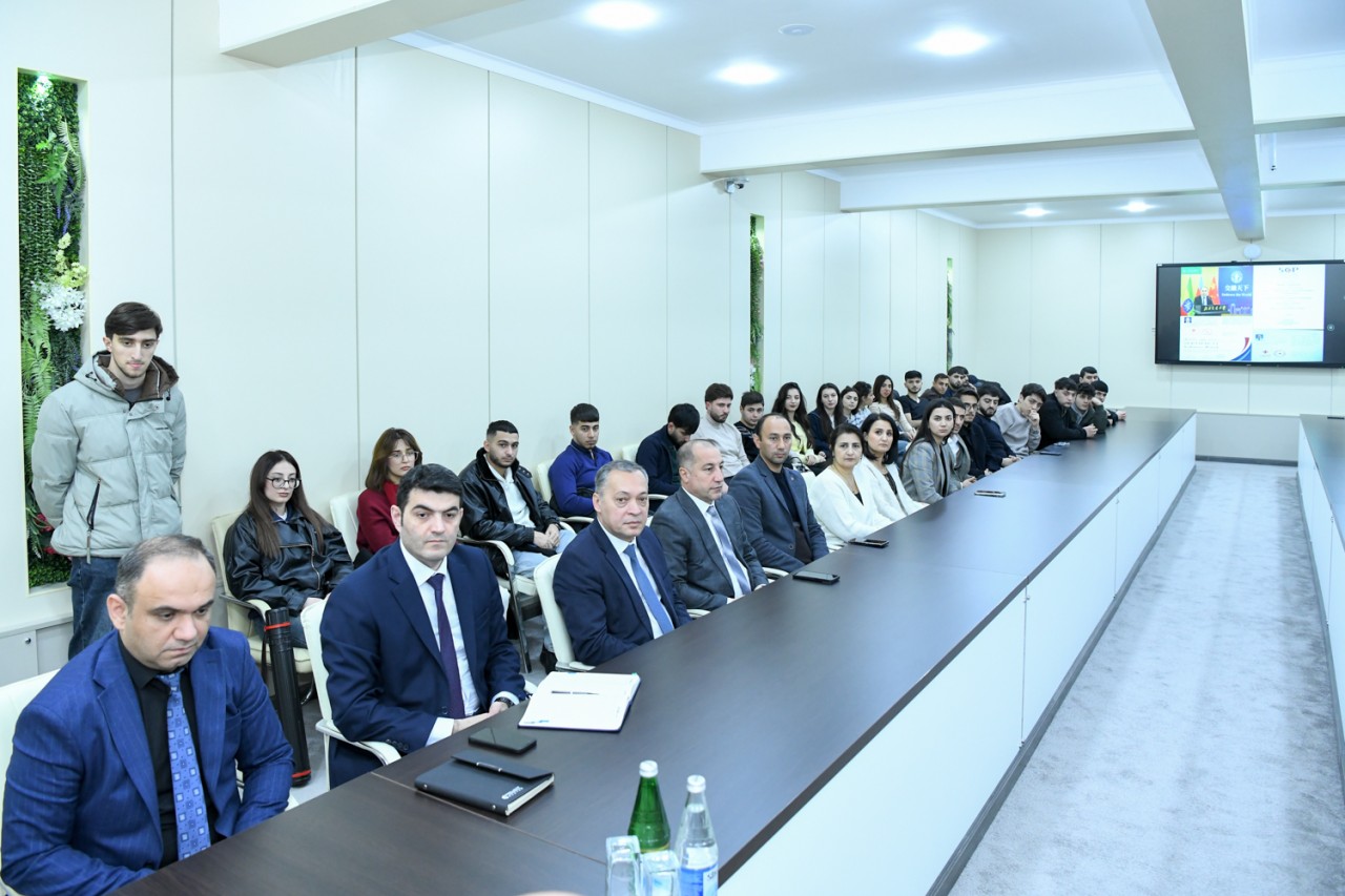 BMU-da şəhərdaxili nəqliyyatın aktual problemlərinə həsr olunmuş seminar - FOTOLAR