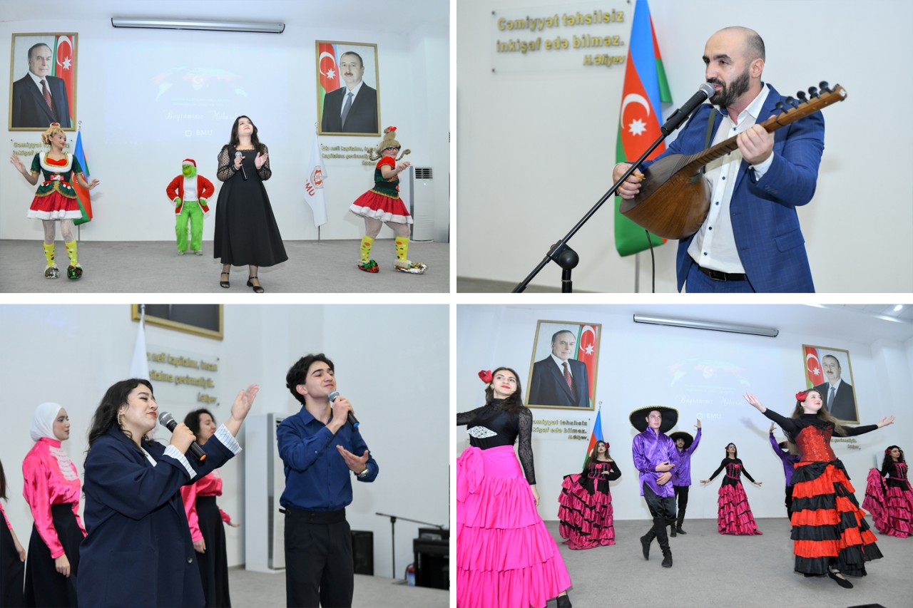 BMU-da Həmrəylik Günü və Yeni il bayramı qeyd olunub - FOTOLAR