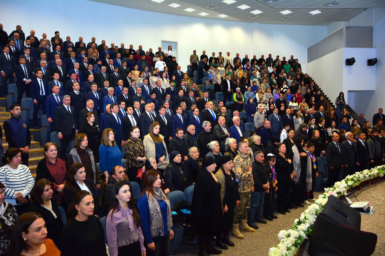 Ağstafada Yeni il münasibəti ilə bayram tədbiri keçirilib - FOTOLAR