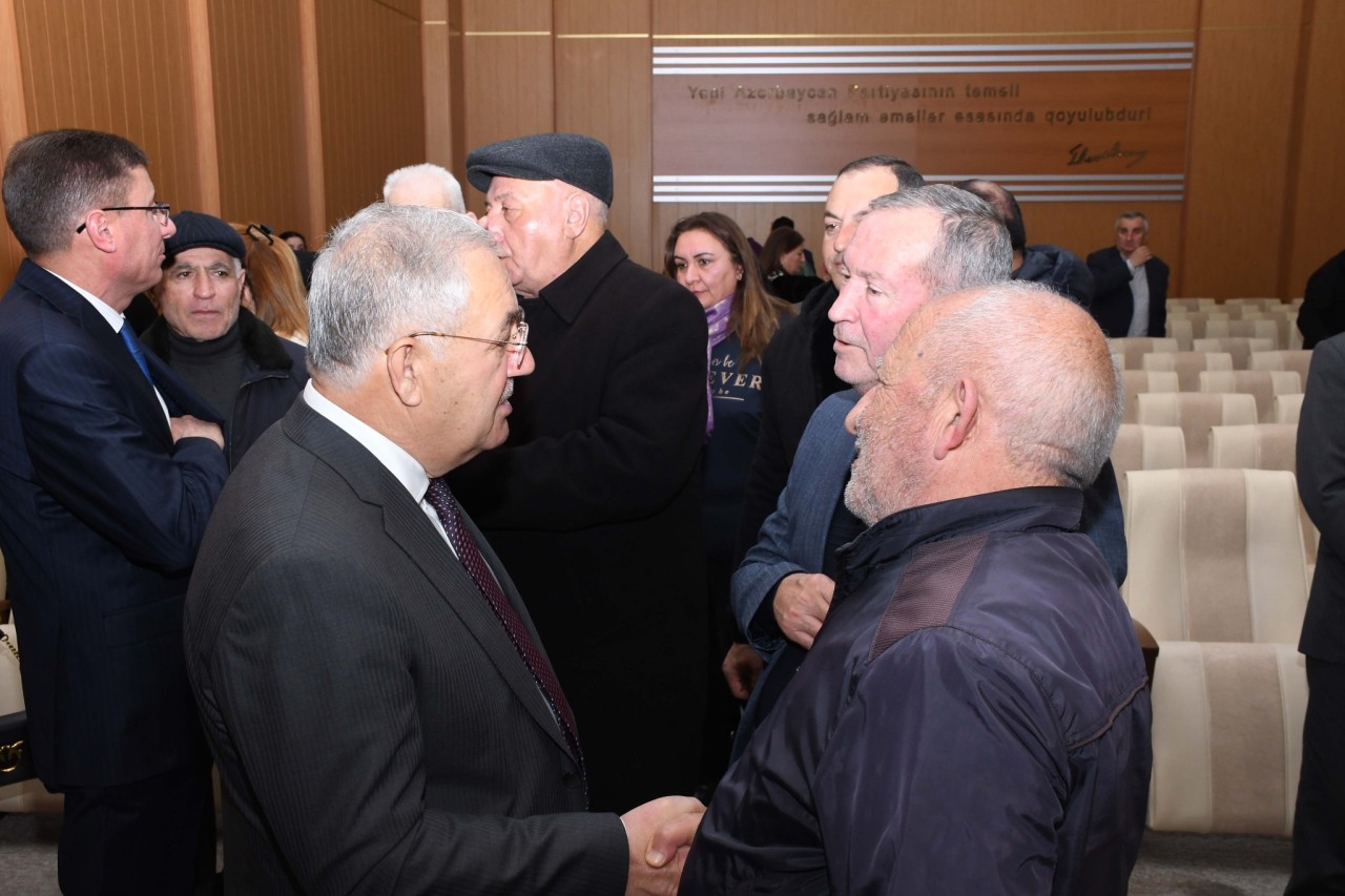 İcra başçısı Vaqif Həsənovun növbəti səyyar qəbul-görüşü oldu - FOTOLAR