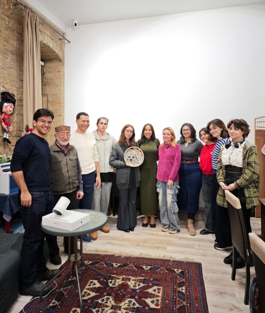 Leyla Əliyeva “ANİMAFİLM Studio”nun qonağı oldu - YENİLƏNİB (FOTOLAR)