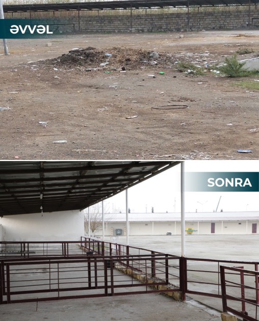 İki rayonda heyvan bazarları fəaliyyətə başladı - FOTOLAR