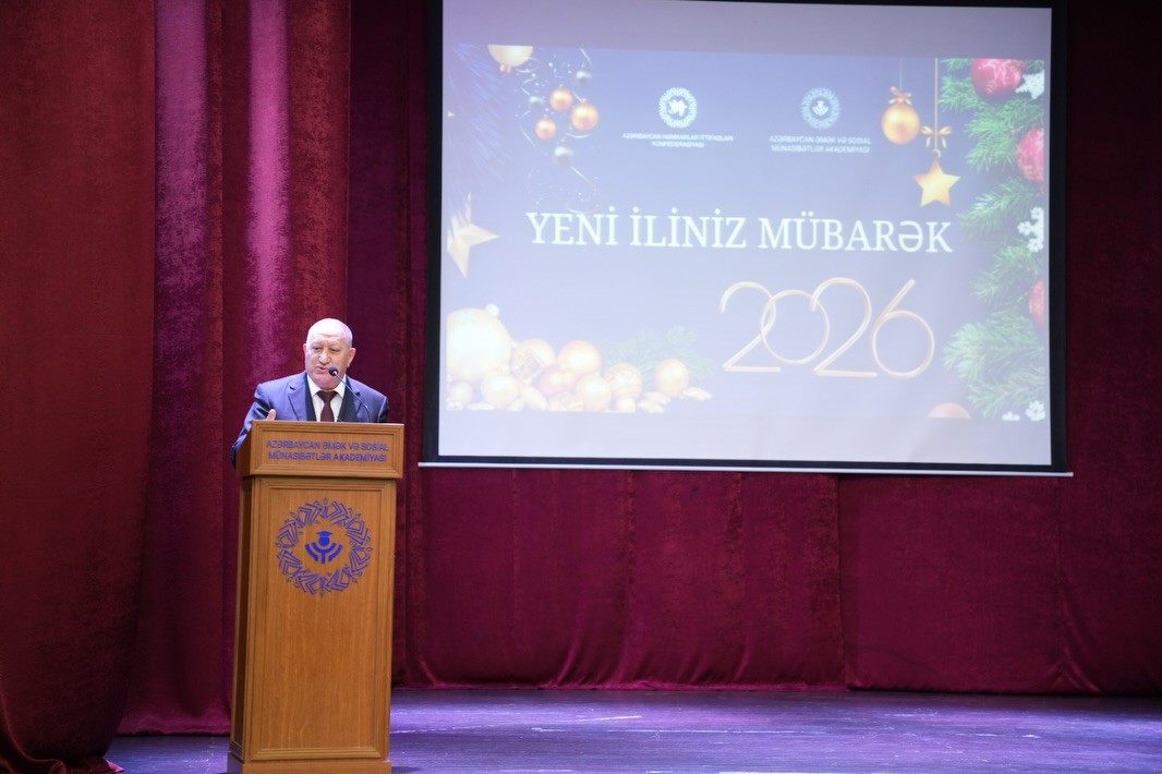 Əmək və Sosial Münasibətlər Akademiyasında Yeni il tədbiri keçirildi - FOTOLAR