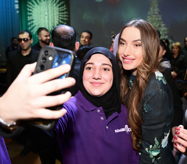 Leyla və Alena Əliyevalar DOST İnklüziv İnkişaf və Yaradıcılıq Mərkəzində - FOTOLAR