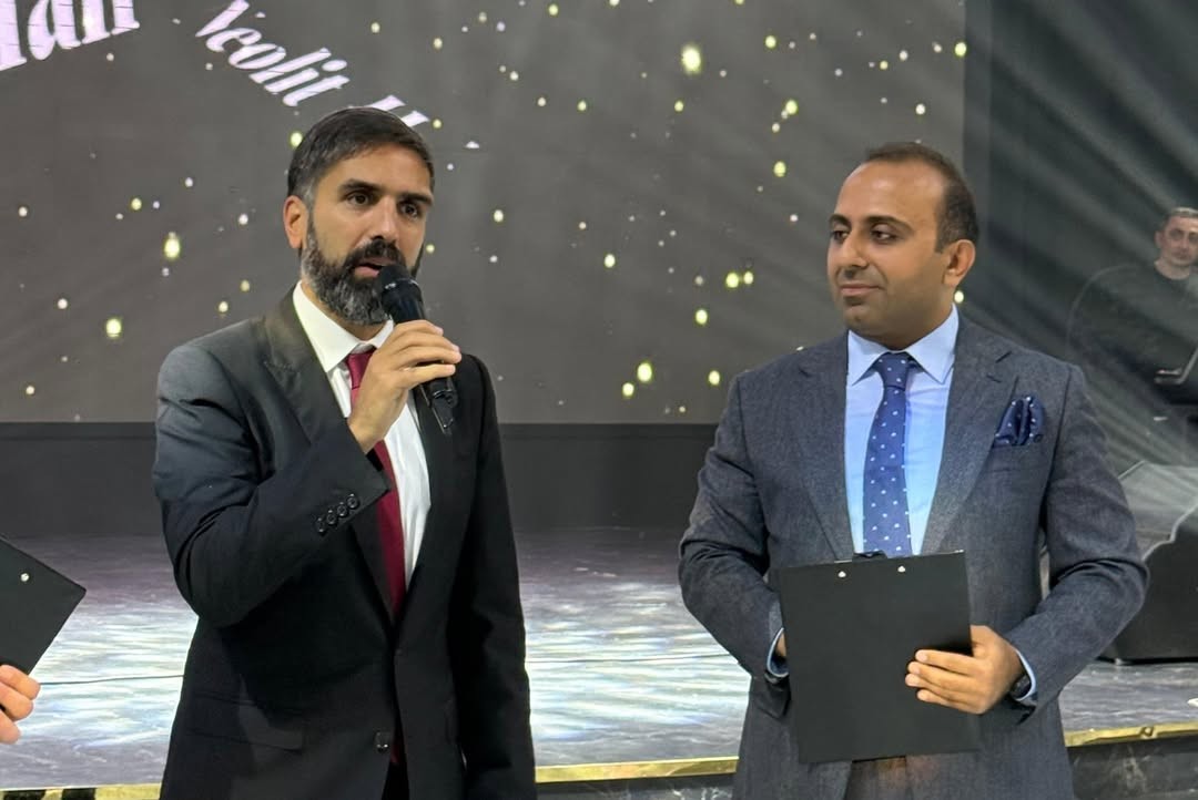 Nazir və digər vəzifəli şəxslər Qurban Qurbanovun oğlunun toyunda - FOTOLAR