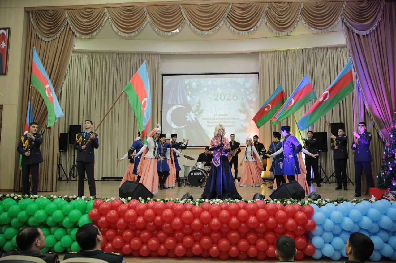Xətaidə C.Naxçıvanski adına Hərbi Liseydə bayram konserti keçirilib - FOTOLAR