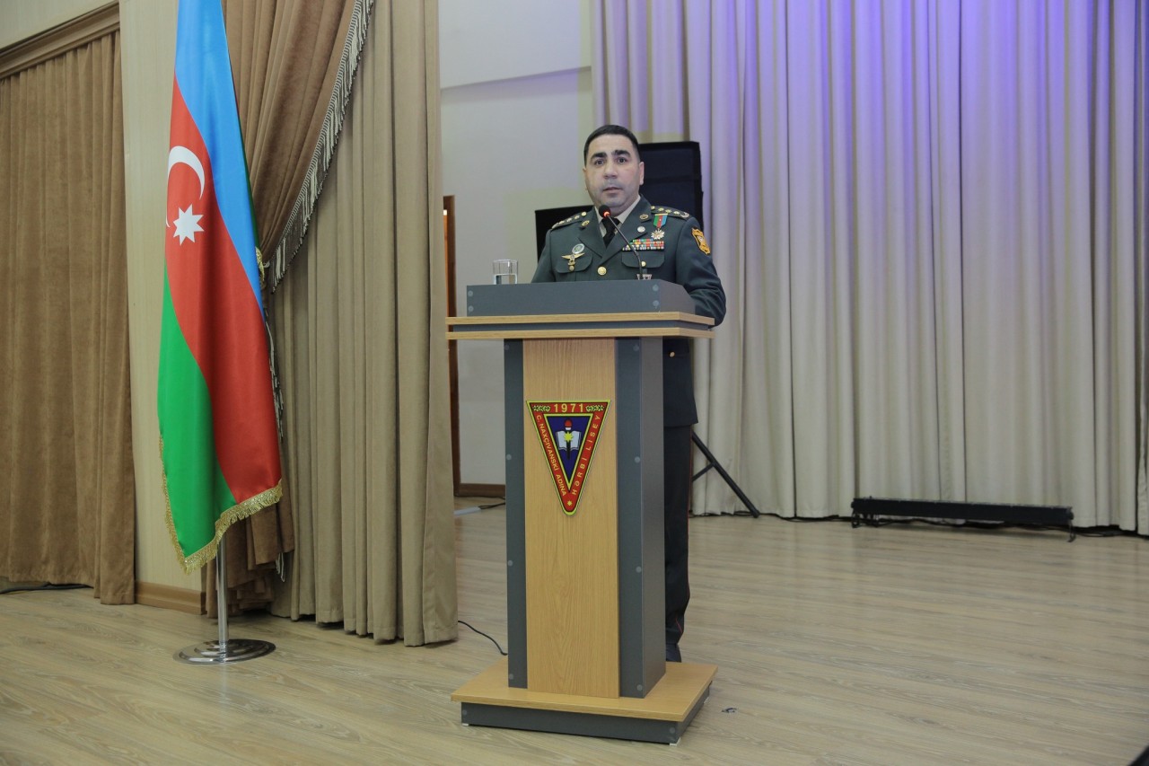 Xətaidə C.Naxçıvanski adına Hərbi Liseydə bayram konserti keçirilib - FOTOLAR